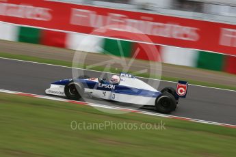 World © Octane Photographic Ltd. Sunday 27th September 2015, F1 Japanese Grand Prix, F1 Legends Demonstation Laps, Suzuka. Digital Ref: