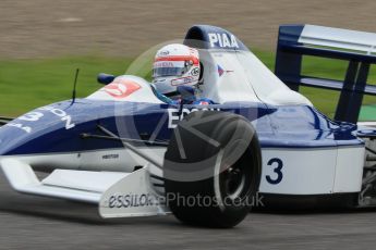 World © Octane Photographic Ltd. Sunday 27th September 2015, F1 Japanese Grand Prix, F1 Legends Demonstation Laps, Suzuka. Tyrrell 019 - Satoru Nakajima. Digital Ref: