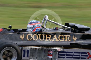 World © Octane Photographic Ltd. Sunday 27th September 2015, F1 Japanese Grand Prix, F1 Legends Demonstation Laps, Suzuka. Lotus 88 - Takuma Sato. Digital Ref: