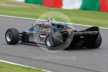 World © Octane Photographic Ltd. Sunday 27th September 2015, F1 Japanese Grand Prix, F1 Legends Demonstation Laps, Suzuka. Lotus 88 - Takuma Sato. Digital Ref: