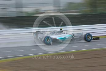 World © Octane Photographic Ltd. Mercedes AMG Petronas F1 W06 Hybrid – Nico Rosberg. Friday 25th September 2015, F1 Japanese Grand Prix, Practice 1, Suzuka. Digital Ref:
