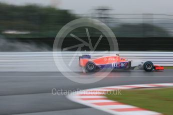World © Octane Photographic Ltd. Manor Marussia F1 Team MR03B – Alexander Rossi. Friday 25th September 2015, F1 Japanese Grand Prix, Practice 1, Suzuka. Digital Ref:
