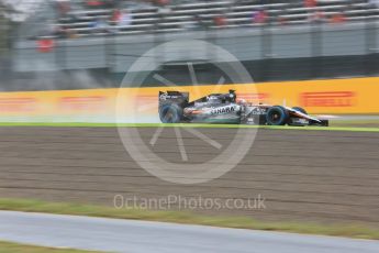 World © Octane Photographic Ltd. Sahara Force India VJM08B – Nico Hulkenberg. Friday 25th September 2015, F1 Japanese Grand Prix, Practice 1, Suzuka. Digital Ref: