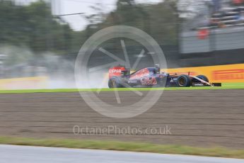 World © Octane Photographic Ltd. Scuderia Toro Rosso STR10 – Max Verstappen. Friday 25th September 2015, F1 Japanese Grand Prix, Practice 1, Suzuka. Digital Ref: