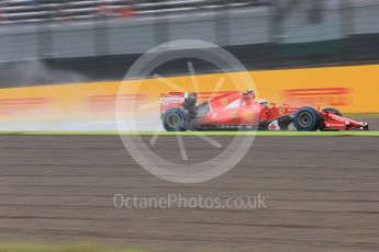 World © Octane Photographic Ltd. Scuderia Ferrari SF15-T– Kimi Raikkonen. Friday 25th September 2015, F1 Japanese Grand Prix, Practice 1, Suzuka. Digital Ref: