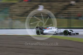 World © Octane Photographic Ltd. Williams Martini Racing FW37 – Valtteri Bottas. Friday 25th September 2015, F1 Japanese Grand Prix, Practice 1, Suzuka. Digital Ref: