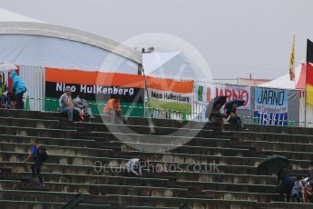 World © Octane Photographic Ltd. Nico Hulkenberg and Jarno Trulli flags. Friday 25th September 2015, F1 Japanese Grand Prix, Practice 1, Suzuka. Digital Ref: