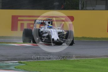 World © Octane Photographic Ltd. Williams Martini Racing FW37 – Felipe Massa. Friday 25th September 2015, F1 Japanese Grand Prix, Practice 1, Suzuka. Digital Ref: