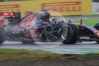 World © Octane Photographic Ltd. Scuderia Toro Rosso STR10 – Max Verstappen. Friday 25th September 2015, F1 Japanese Grand Prix, Practice 1, Suzuka. Digital Ref: