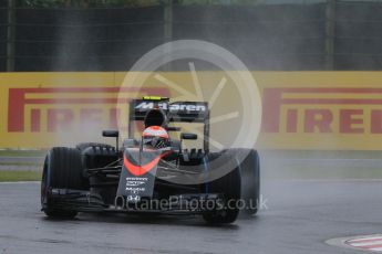 World © Octane Photographic Ltd. McLaren Honda MP4/30 - Jenson Button. Friday 25th September 2015, F1 Japanese Grand Prix, Practice 1, Suzuka. Digital Ref: