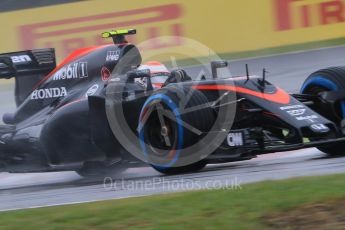 World © Octane Photographic Ltd. McLaren Honda MP4/30 - Jenson Button. Friday 25th September 2015, F1 Japanese Grand Prix, Practice 1, Suzuka. Digital Ref: