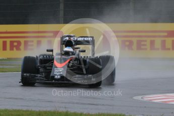World © Octane Photographic Ltd. McLaren Honda MP4/30 – Fernando Alonso. Friday 25th September 2015, F1 Japanese Grand Prix, Practice 1, Suzuka. Digital Ref: