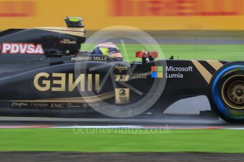 World © Octane Photographic Ltd. Lotus F1 Team E23 Hybrid – Pastor Maldonado. Friday 25th September 2015, F1 Japanese Grand Prix, Practice 1, Suzuka. Digital Ref: