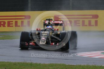 World © Octane Photographic Ltd. Lotus F1 Team Reserve Driver – Jolyon Palmer. Friday 25th September 2015, F1 Japanese Grand Prix, Practice 1, Suzuka. Digital Ref: