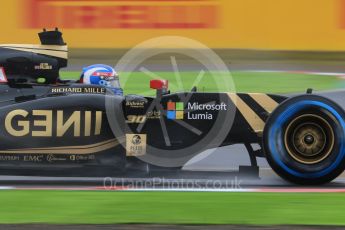 World © Octane Photographic Ltd. Lotus F1 Team Reserve Driver – Jolyon Palmer. Friday 25th September 2015, F1 Japanese Grand Prix, Practice 1, Suzuka. Digital Ref:
