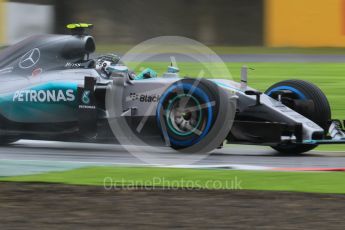 World © Octane Photographic Ltd. Mercedes AMG Petronas F1 W06 Hybrid – Nico Rosberg. Friday 25th September 2015, F1 Japanese Grand Prix, Practice 1, Suzuka. Digital Ref: