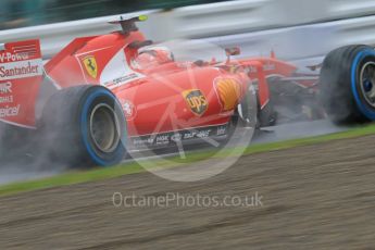World © Octane Photographic Ltd. Scuderia Ferrari SF15-T– Kimi Raikkonen. Friday 25th September 2015, F1 Japanese Grand Prix, Practice 1, Suzuka. Digital Ref: