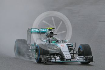 World © Octane Photographic Ltd. Mercedes AMG Petronas F1 W06 Hybrid – Nico Rosberg. Friday 25th September 2015, F1 Japanese Grand Prix, Practice 1, Suzuka. Digital Ref: