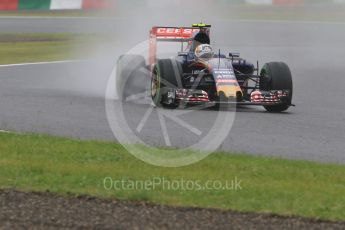 World © Octane Photographic Ltd. Scuderia Toro Rosso STR10 – Carlos Sainz Jnr. Friday 25th September 2015, F1 Japanese Grand Prix, Practice 1, Suzuka. Digital Ref: