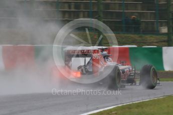 World © Octane Photographic Ltd. Scuderia Toro Rosso STR10 – Max Verstappen. Friday 25th September 2015, F1 Japanese Grand Prix, Practice 1, Suzuka. Digital Ref:
