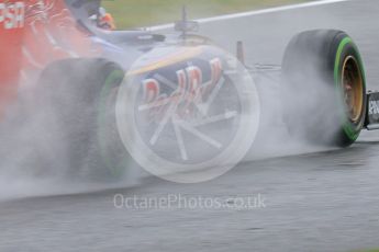 World © Octane Photographic Ltd. Scuderia Toro Rosso STR10 – Max Verstappen. Friday 25th September 2015, F1 Japanese Grand Prix, Practice 1, Suzuka. Digital Ref: