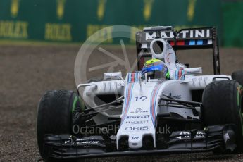 World © Octane Photographic Ltd. Williams Martini Racing FW37 – Felipe Massa. Friday 25th September 2015, F1 Japanese Grand Prix, Practice 1, Suzuka. Digital Ref: