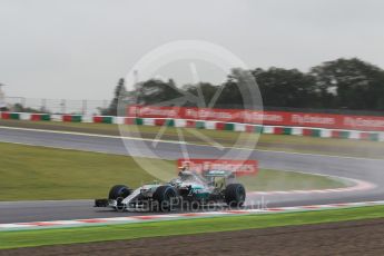World © Octane Photographic Ltd. Mercedes AMG Petronas F1 W06 Hybrid – Nico Rosberg. Friday 25th September 2015, F1 Japanese Grand Prix, Practice 1, Suzuka. Digital Ref: