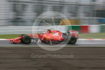 World © Octane Photographic Ltd. Scuderia Ferrari SF15-T– Kimi Raikkonen. Friday 25th September 2015, F1 Japanese Grand Prix, Practice 2, Suzuka. Digital Ref: