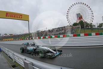 World © Octane Photographic Ltd. Mercedes AMG Petronas F1 W06 Hybrid – Nico Rosberg. Friday 25th September 2015, F1 Japanese Grand Prix, Practice 2, Suzuka. Digital Ref: