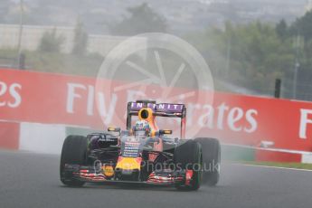 World © Octane Photographic Ltd. Infiniti Red Bull Racing RB11 – Daniel Ricciardo. Friday 25th September 2015, F1 Japanese Grand Prix, Practice 2, Suzuka. Digital Ref: