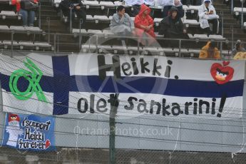 World © Octane Photographic Ltd. Heiki Kovalainen flag. Friday 25th September 2015, F1 Japanese Grand Prix, Practice 2, Suzuka. Digital Ref: