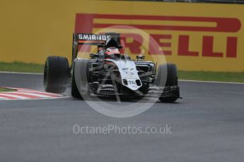 World © Octane Photographic Ltd. Sahara Force India VJM08B – Nico Hulkenberg. Friday 25th September 2015, F1 Japanese Grand Prix, Practice 2, Suzuka. Digital Ref: