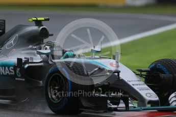 World © Octane Photographic Ltd. Mercedes AMG Petronas F1 W06 Hybrid – Nico Rosberg. Friday 25th September 2015, F1 Japanese Grand Prix, Practice 2, Suzuka. Digital Ref: