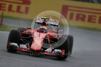 World © Octane Photographic Ltd. Scuderia Ferrari SF15-T– Kimi Raikkonen. Friday 25th September 2015, F1 Japanese Grand Prix, Practice 2, Suzuka. Digital Ref: