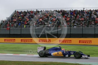 World © Octane Photographic Ltd. Sauber F1 Team C34-Ferrari – Felipe Nasr. Friday 25th September 2015, F1 Japanese Grand Prix, Practice 2, Suzuka. Digital Ref:
