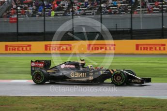 World © Octane Photographic Ltd. Lotus F1 Team E23 Hybrid – Pastor Maldonado. Friday 25th September 2015, F1 Japanese Grand Prix, Practice 2, Suzuka. Digital Ref: