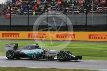 World © Octane Photographic Ltd. Mercedes AMG Petronas F1 W06 Hybrid – Nico Rosberg. Friday 25th September 2015, F1 Japanese Grand Prix, Practice 2, Suzuka. Digital Ref: