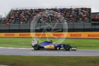World © Octane Photographic Ltd. Sauber F1 Team C34-Ferrari – Felipe Nasr. Friday 25th September 2015, F1 Japanese Grand Prix, Practice 2, Suzuka. Digital Ref:
