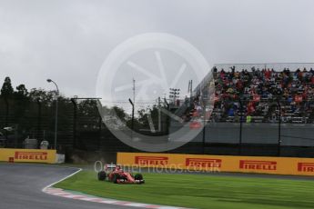 World © Octane Photographic Ltd. Scuderia Ferrari SF15-T– Kimi Raikkonen. Friday 25th September 2015, F1 Japanese Grand Prix, Practice 2, Suzuka. Digital Ref: