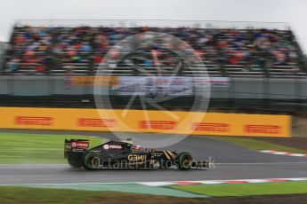 World © Octane Photographic Ltd. Lotus F1 Team E23 Hybrid – Pastor Maldonado. Friday 25th September 2015, F1 Japanese Grand Prix, Practice 2, Suzuka. Digital Ref: