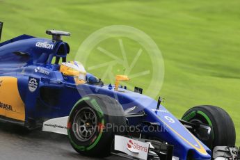 World © Octane Photographic Ltd. Sauber F1 Team C34-Ferrari – Marcus Ericsson. Friday 25th September 2015, F1 Japanese Grand Prix, Practice 2, Suzuka. Digital Ref: