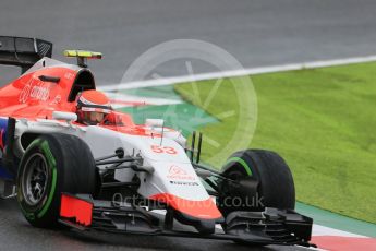 World © Octane Photographic Ltd. Manor Marussia F1 Team MR03B – Alexander Rossi. Friday 25th September 2015, F1 Japanese Grand Prix, Practice 2, Suzuka. Digital Ref: