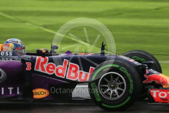 World © Octane Photographic Ltd. Infiniti Red Bull Racing RB11 – Daniel Ricciardo. Friday 25th September 2015, F1 Japanese Grand Prix, Practice 2, Suzuka. Digital Ref: