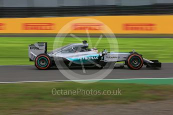 World © Octane Photographic Ltd. Mercedes AMG Petronas F1 W06 Hybrid – Lewis Hamilton. Saturday 26th September 2015, F1 Japanese Grand Prix, Practice 3, Suzuka. Digital Ref: