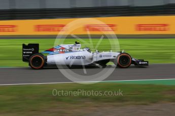 World © Octane Photographic Ltd. Williams Martini Racing FW37 – Valtteri Bottas. Saturday 26th September 2015, F1 Japanese Grand Prix, Practice 3, Suzuka. Digital Ref: