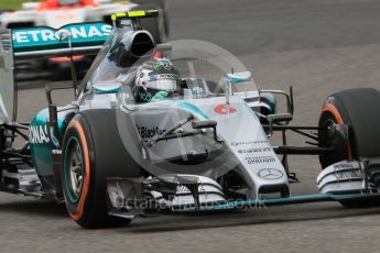 World © Octane Photographic Ltd. Mercedes AMG Petronas F1 W06 Hybrid – Nico Rosberg. Saturday 26th September 2015, F1 Japanese Grand Prix, Practice 3, Suzuka. Digital Ref: