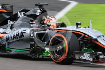 World © Octane Photographic Ltd. Sahara Force India VJM08B – Nico Hulkenberg. Saturday 26th September 2015, F1 Japanese Grand Prix, Practice 3, Suzuka. Digital Ref: