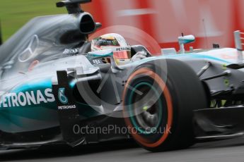 World © Octane Photographic Ltd. Mercedes AMG Petronas F1 W06 Hybrid – Lewis Hamilton. Saturday 26th September 2015, F1 Japanese Grand Prix, Practice 3, Suzuka. Digital Ref: