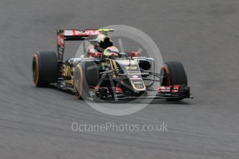 World © Octane Photographic Ltd. Lotus F1 Team E23 Hybrid – Pastor Maldonado. Saturday 26th September 2015, F1 Japanese Grand Prix, Practice 3, Suzuka. Digital Ref: