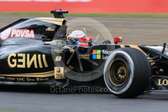 World © Octane Photographic Ltd. Lotus F1 Team E23 Hybrid – Romain Grosjean. Saturday 26th September 2015, F1 Japanese Grand Prix, Practice 3, Suzuka. Digital Ref:
